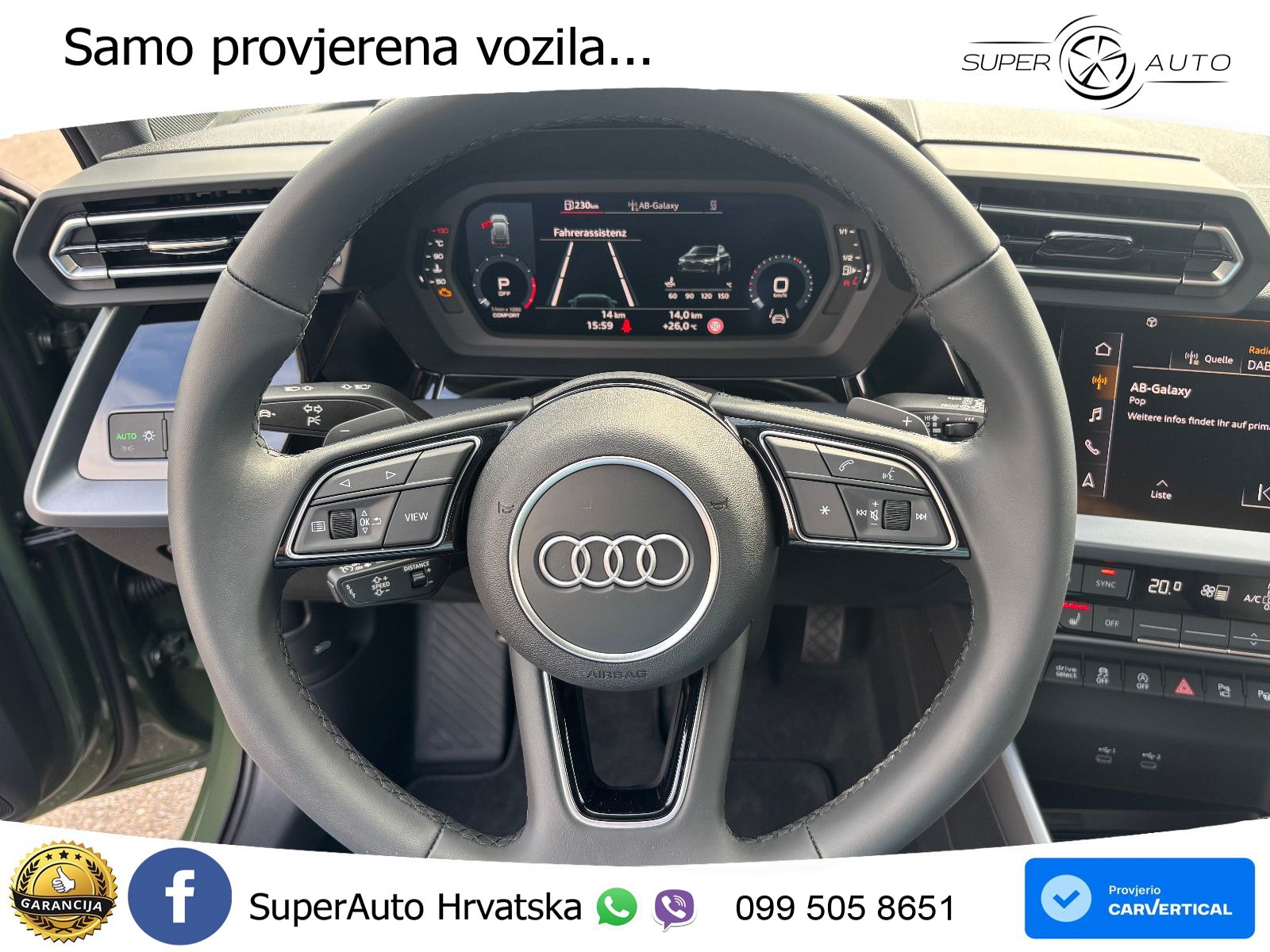 Audi A3 35 TFSI (150 KS) S tronic LED+GR SJED+ACC