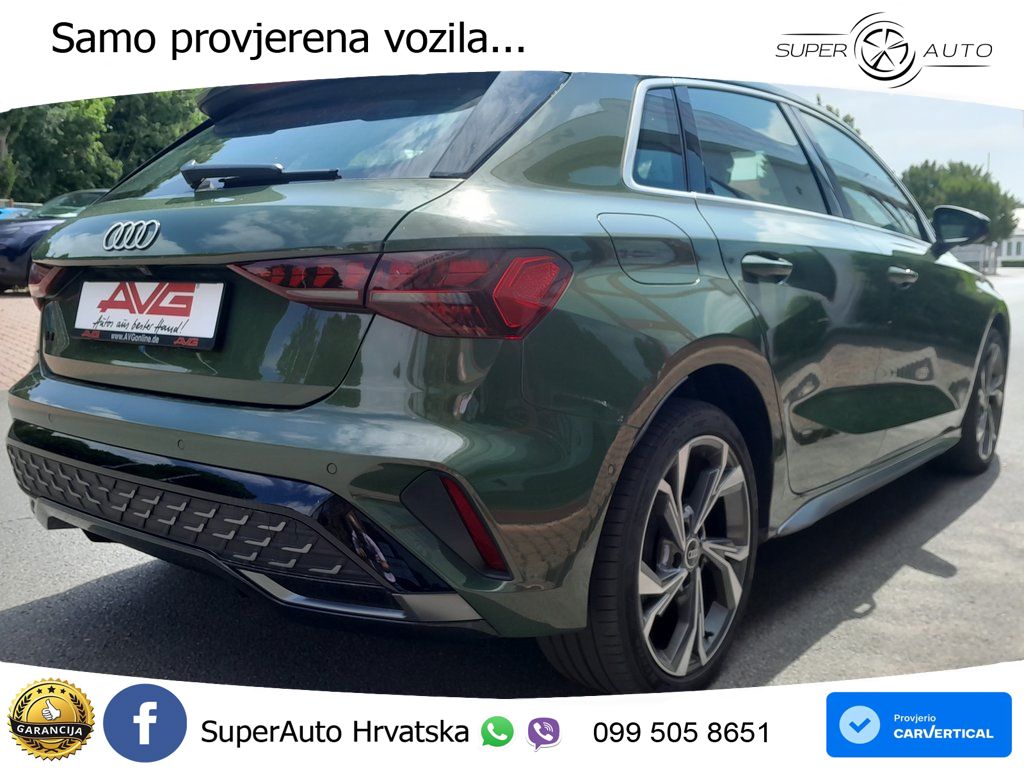 Audi A3 Sportback 40 TFSI e (204 KS) Plug-in Hybrid S tronic S line LED+ACC