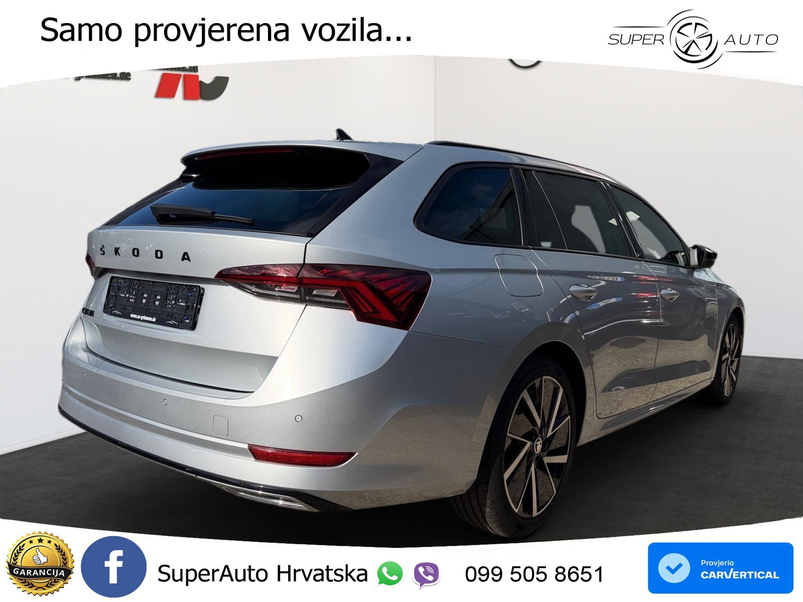 Škoda Octavia Combi 2.0 TDI (150 KS) DSG SportLine