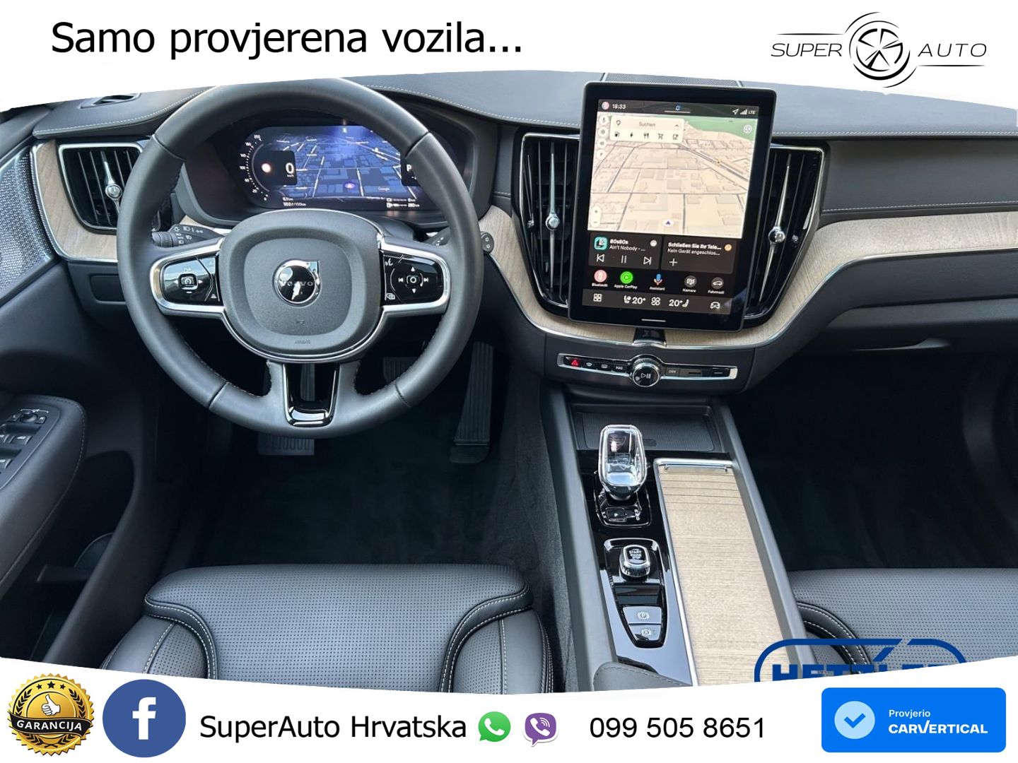Volvo XC60 T6 AWD Geartronic LED+GR SJED+ACC