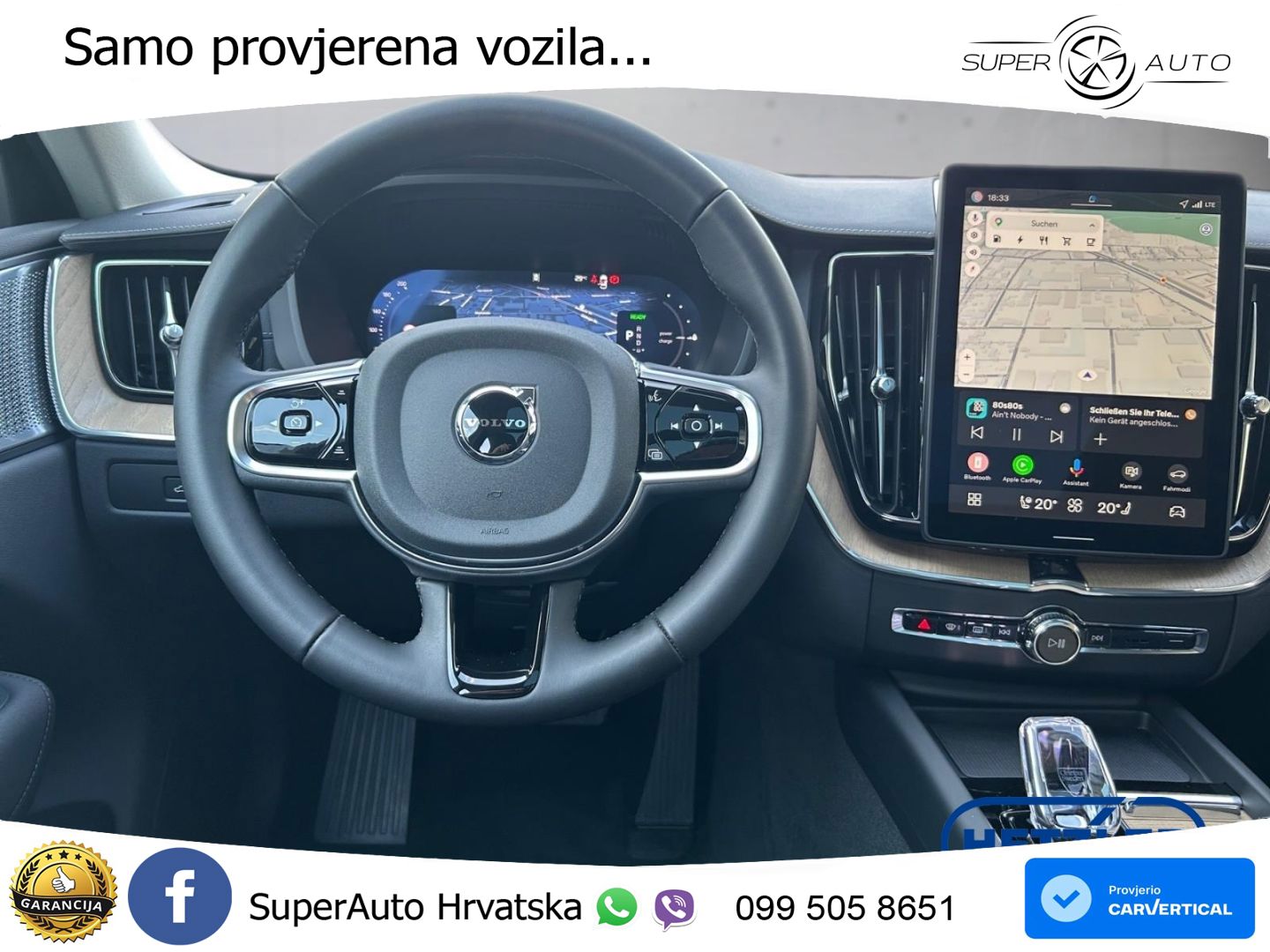 Volvo XC60 T6 AWD Geartronic LED+GR SJED+ACC