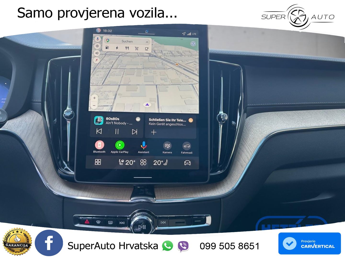 Volvo XC60 T6 AWD Geartronic LED+GR SJED+ACC