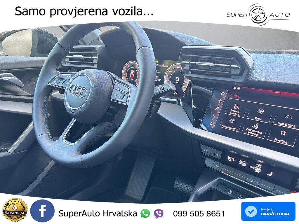 Audi A3 Sportback 30 TFSI (116 KS) Mild Hybrid S tronic