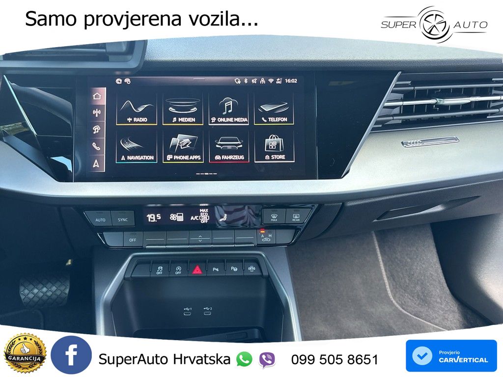 Audi A3 Sportback 30 TFSI (116 KS) Mild Hybrid S tronic
