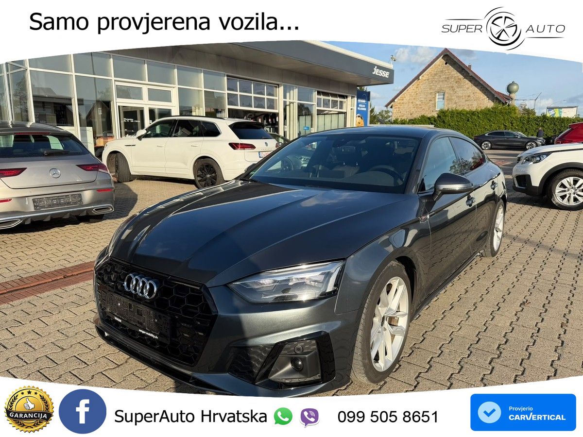 Audi A5 Sportback 35 TFSI (150 KS) S tronic S line LED+GR SJED+ACC