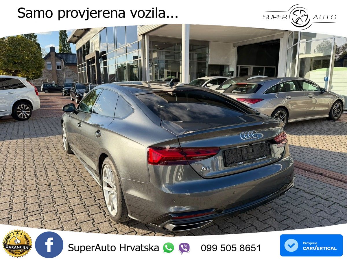 Audi A5 Sportback 35 TFSI (150 KS) S tronic S line LED+GR SJED+ACC