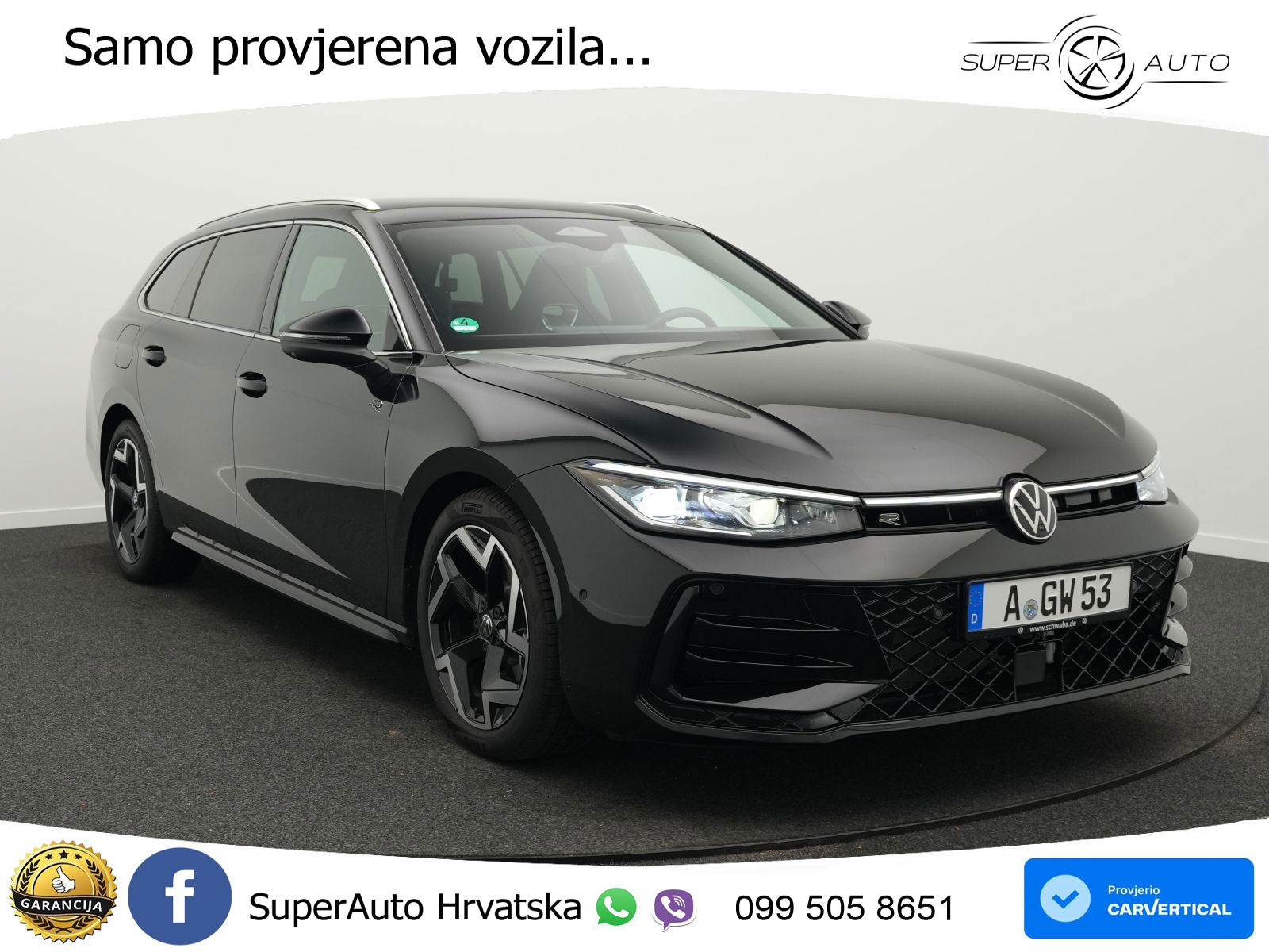 Volkswagen Passat Variant 2.0 TDI (193 KS) 4MOTION DSG R-Line LED+GR SJED+ACC