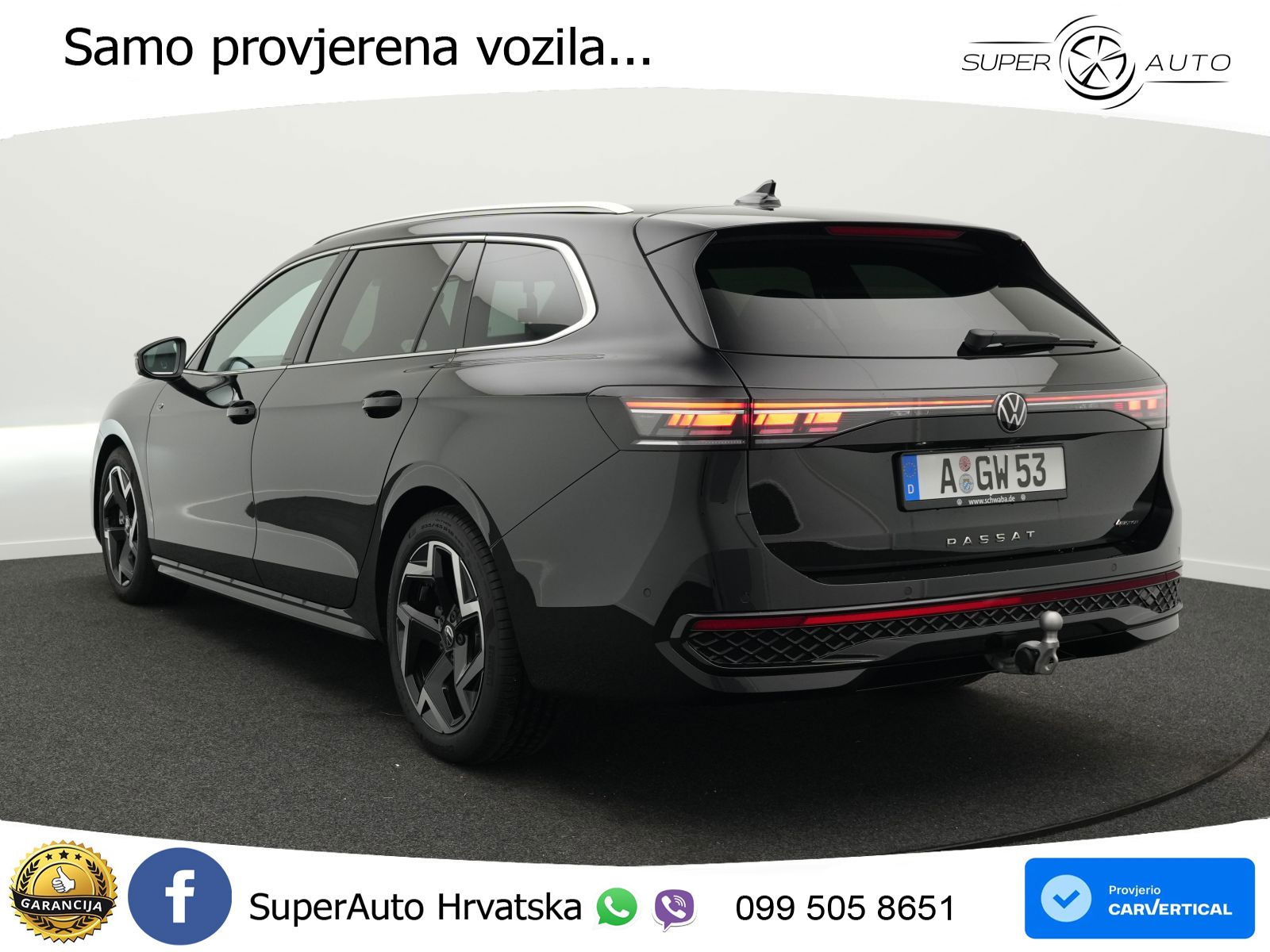 Volkswagen Passat Variant 2.0 TDI (193 KS) 4MOTION DSG R-Line LED+GR SJED+ACC