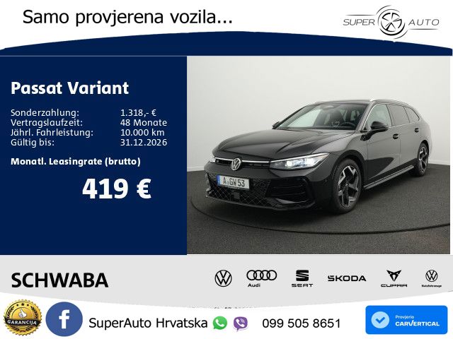 Volkswagen Passat Variant 2.0 TDI (193 KS) 4MOTION DSG R-Line LED+GR SJED+ACC