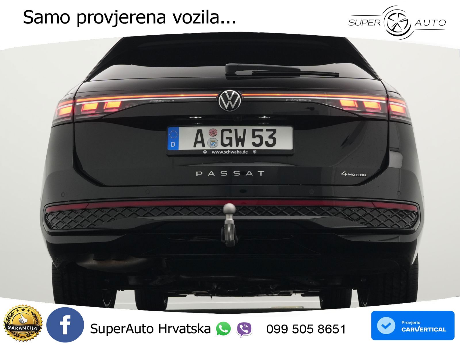 Volkswagen Passat Variant 2.0 TDI (193 KS) 4MOTION DSG R-Line LED+GR SJED+ACC
