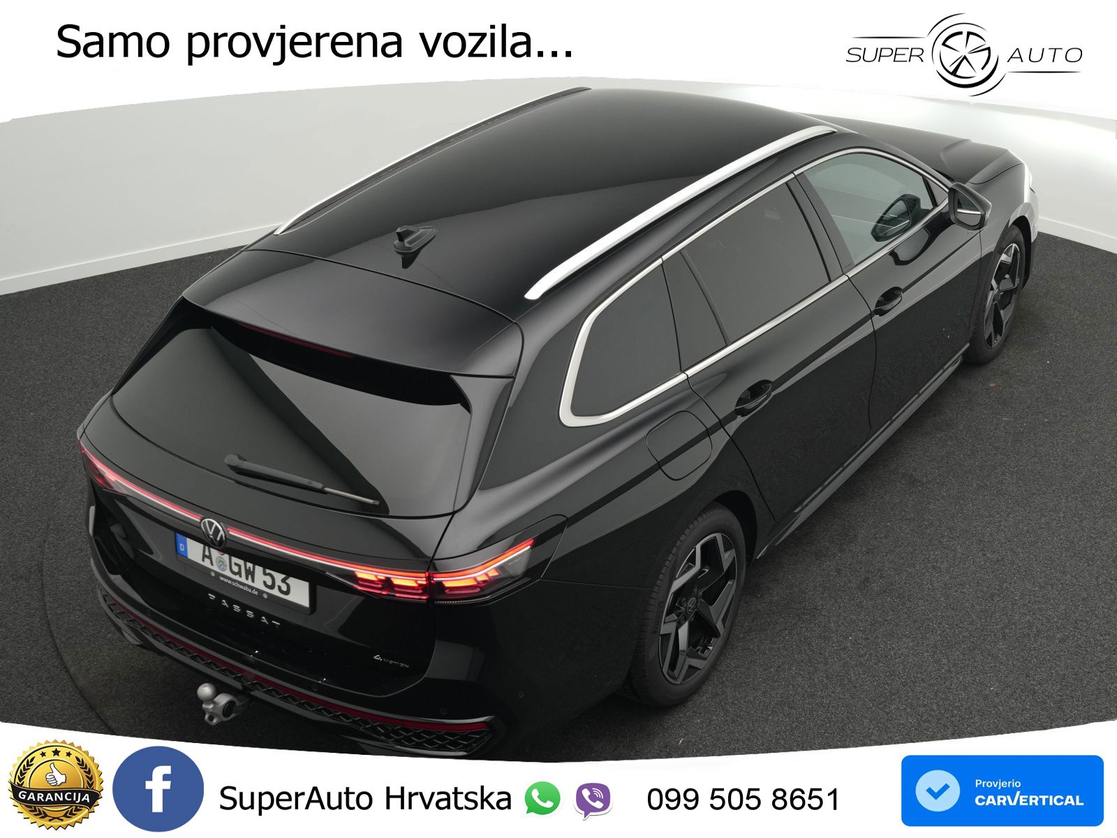 Volkswagen Passat Variant 2.0 TDI (193 KS) 4MOTION DSG R-Line LED+GR SJED+ACC