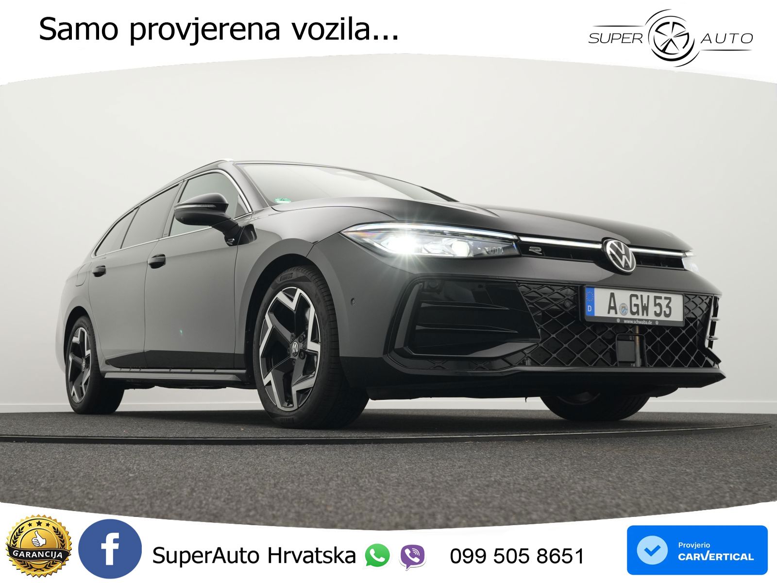 Volkswagen Passat Variant 2.0 TDI (193 KS) 4MOTION DSG R-Line LED+GR SJED+ACC