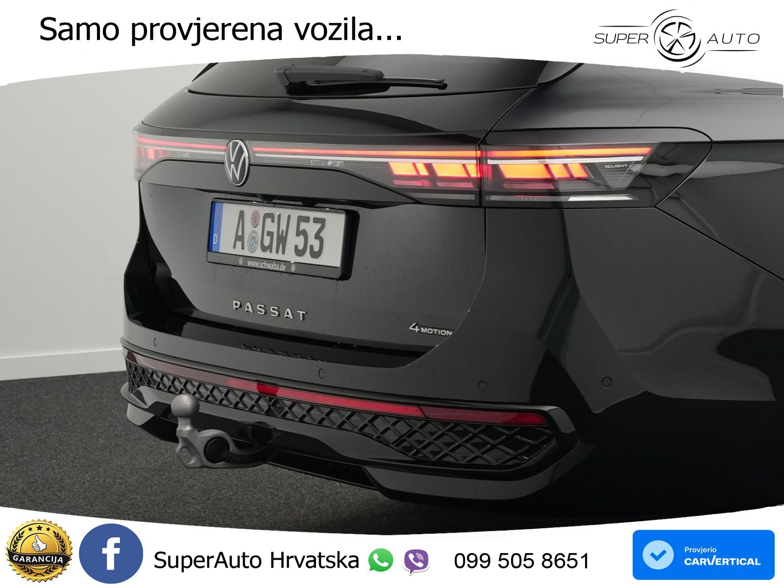 Volkswagen Passat Variant 2.0 TDI (193 KS) 4MOTION DSG R-Line LED+GR SJED+ACC