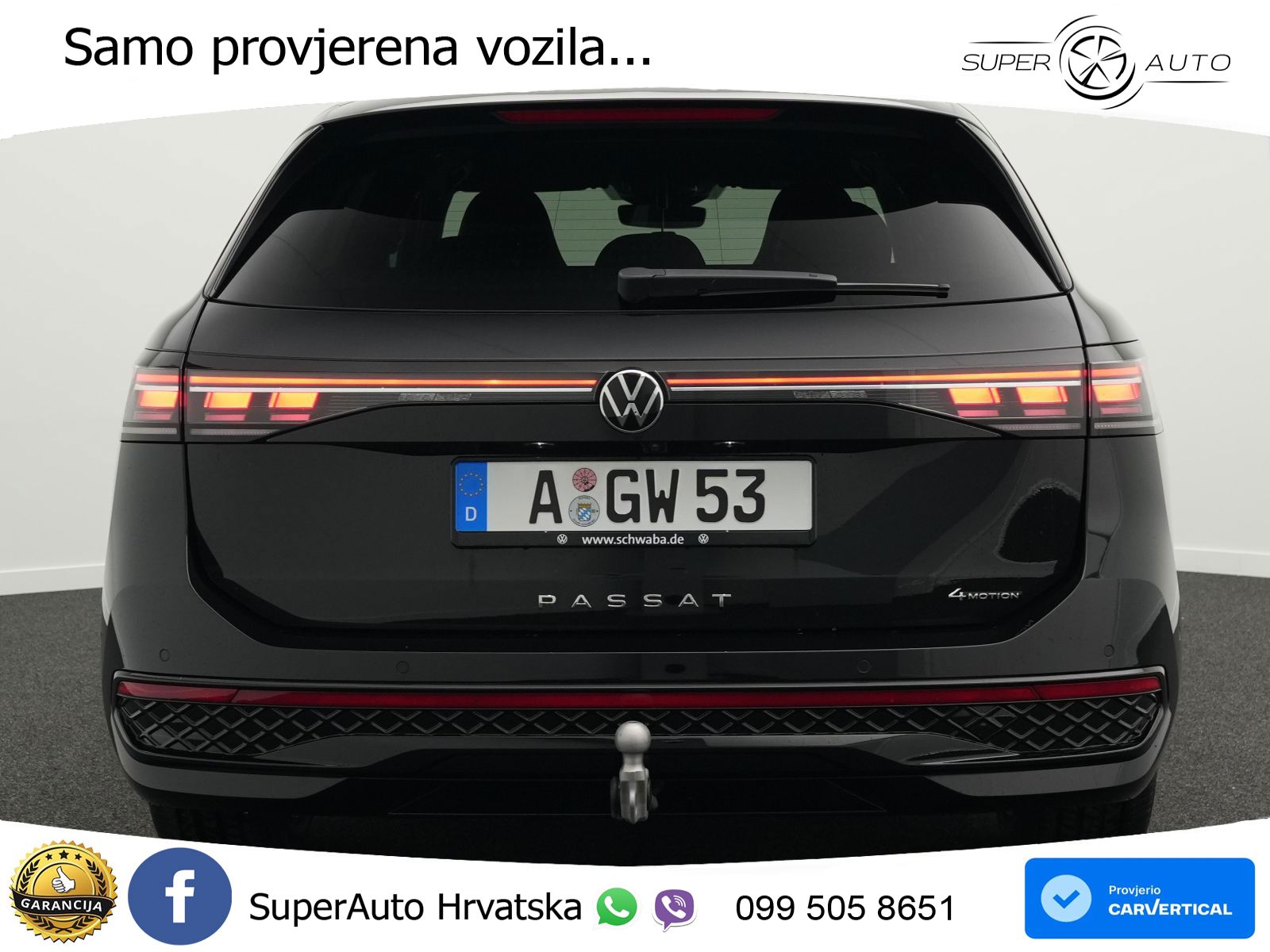 Volkswagen Passat Variant 2.0 TDI (193 KS) 4MOTION DSG R-Line LED+GR SJED+ACC