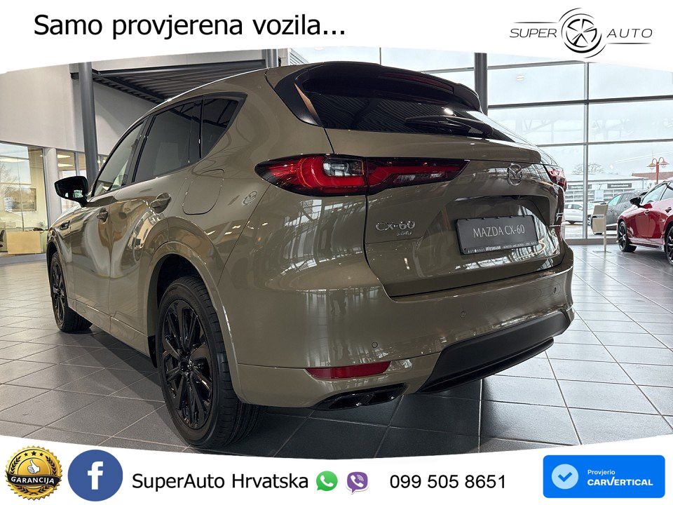 Mazda CX-60 3.3 e-Skyactiv D (254 KS) AWD Automatic MATRIX+GR SJED+KAM