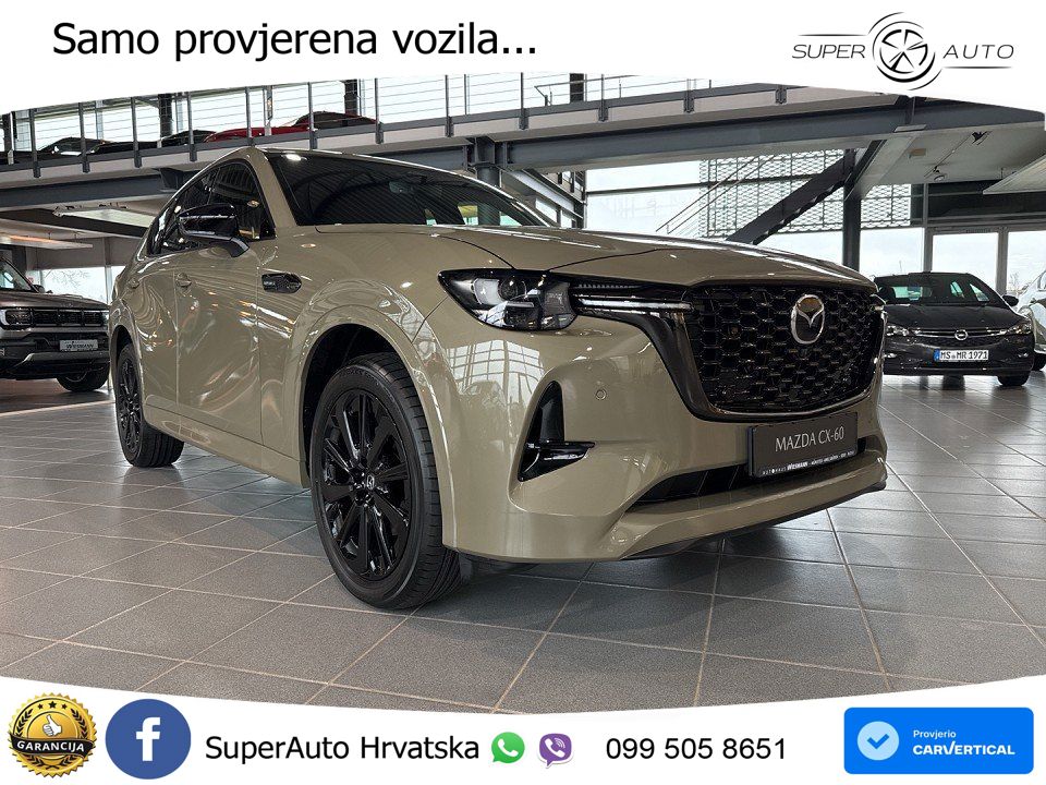 Mazda CX-60 3.3 e-Skyactiv D (254 KS) AWD Automatic MATRIX+GR SJED+KAM