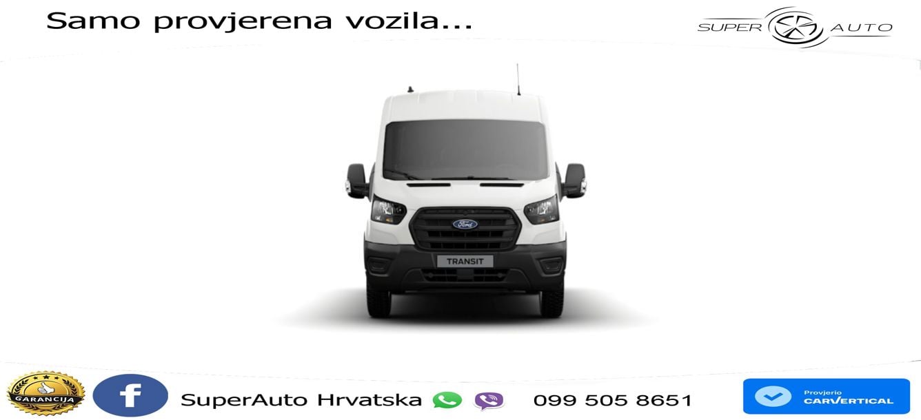 Ford Transit Kasten DoKa 350 L3 Trend Aut. AHK*360*NA 165 KS
