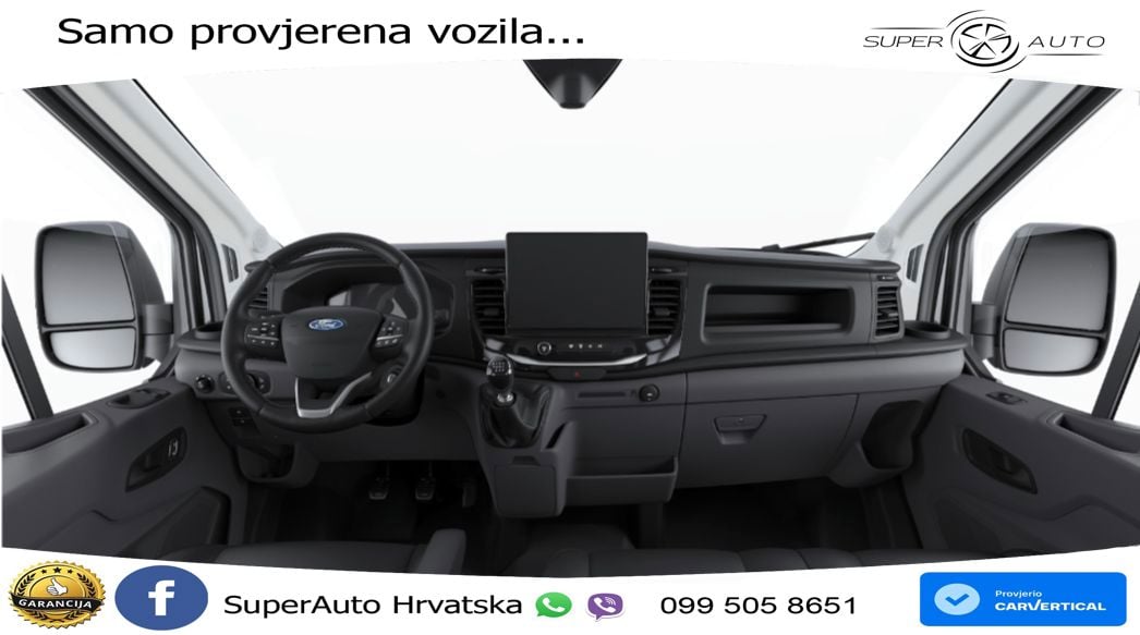 Ford Transit Kasten DoKa 350 L3 Trend Aut. AHK*360*NA 165 KS