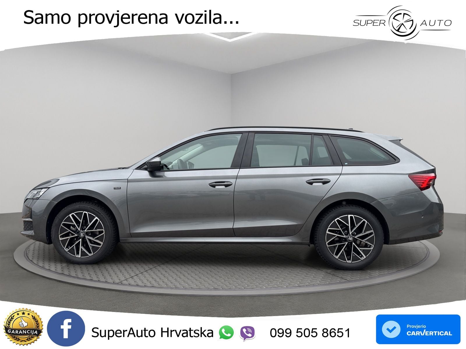 Škoda Octavia Combi 2.0 TDI (150 KS) DSG LED+GR SJED+ACC