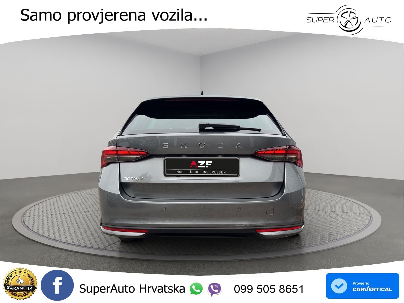 Škoda Octavia Combi 2.0 TDI (150 KS) DSG LED+GR SJED+ACC