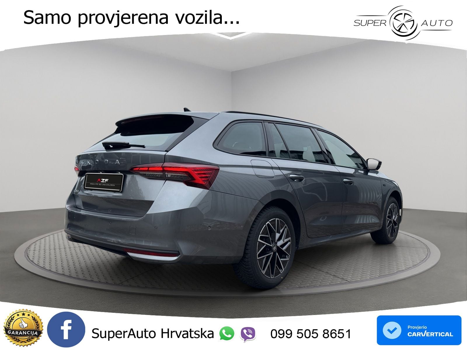 Škoda Octavia Combi 2.0 TDI (150 KS) DSG LED+GR SJED+ACC