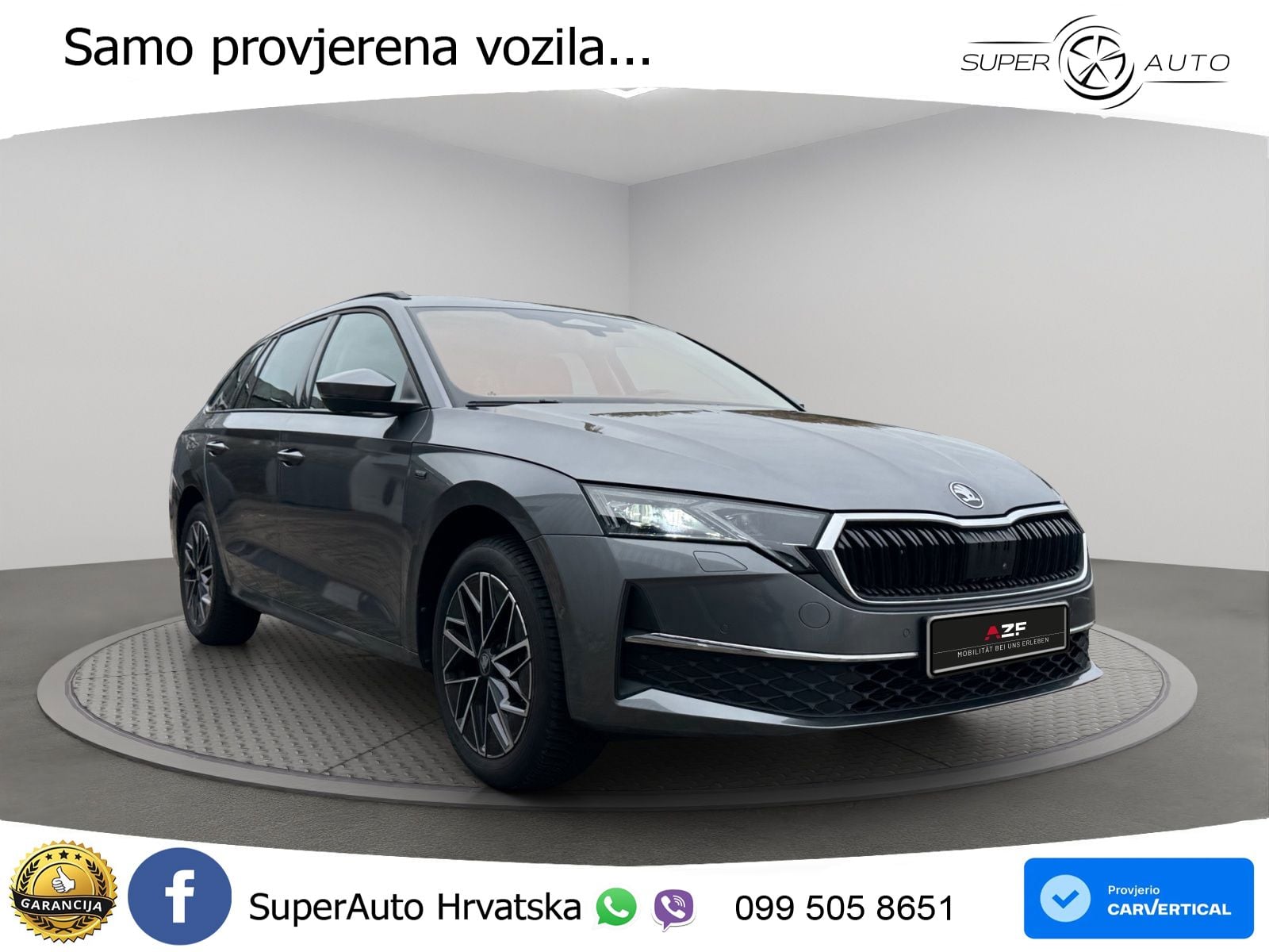 Škoda Octavia Combi 2.0 TDI (150 KS) DSG LED+GR SJED+ACC