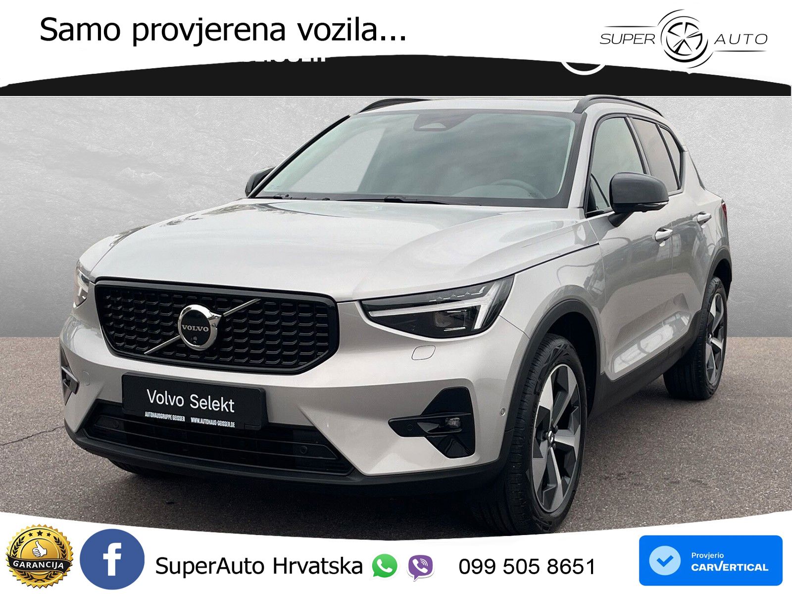 Volvo XC40 2.0 B4 197 KS Automatic LED+GR SJED+ACC