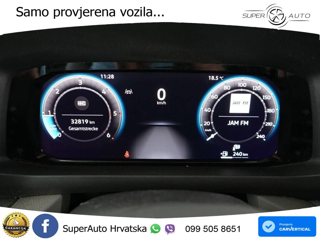 Volkswagen JAHRESWAGEN 2025. CRAFTER L4 177 PS + AHK. MEGA. 177 KS