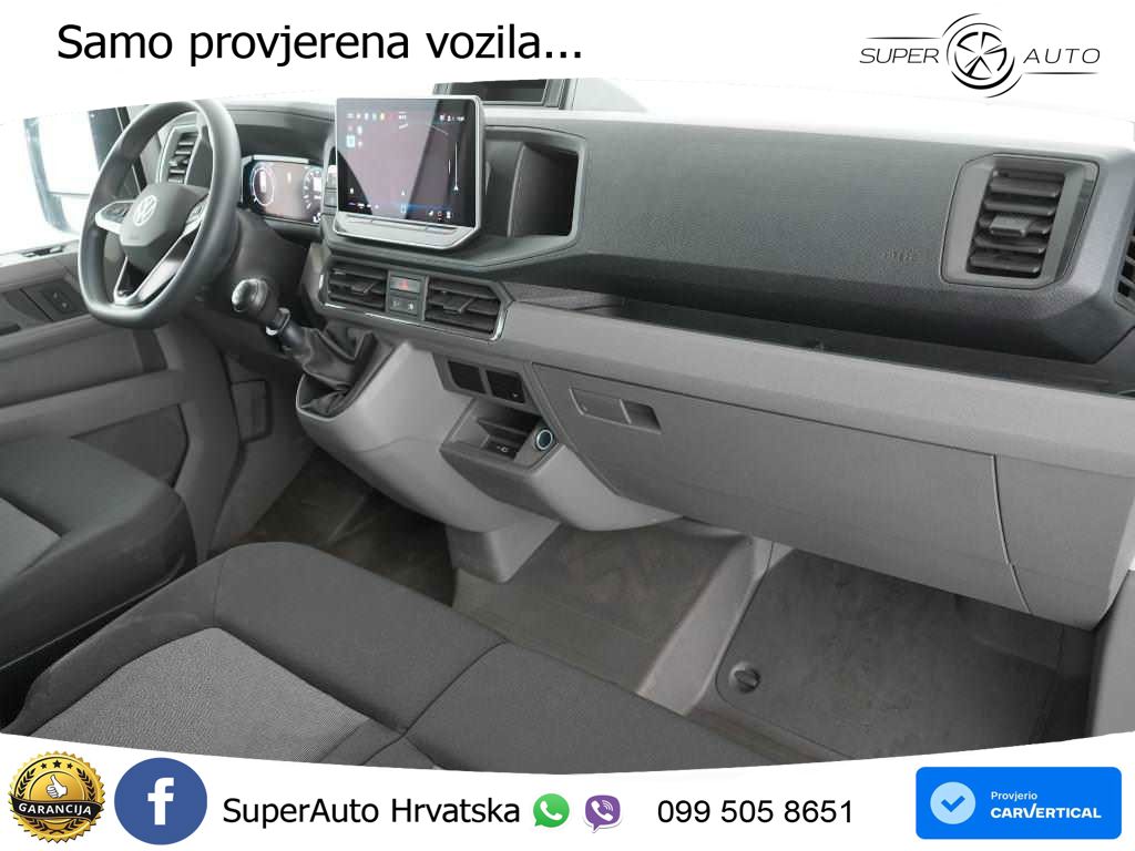 Volkswagen JAHRESWAGEN 2025. CRAFTER L4 177 PS + AHK. MEGA. 177 KS