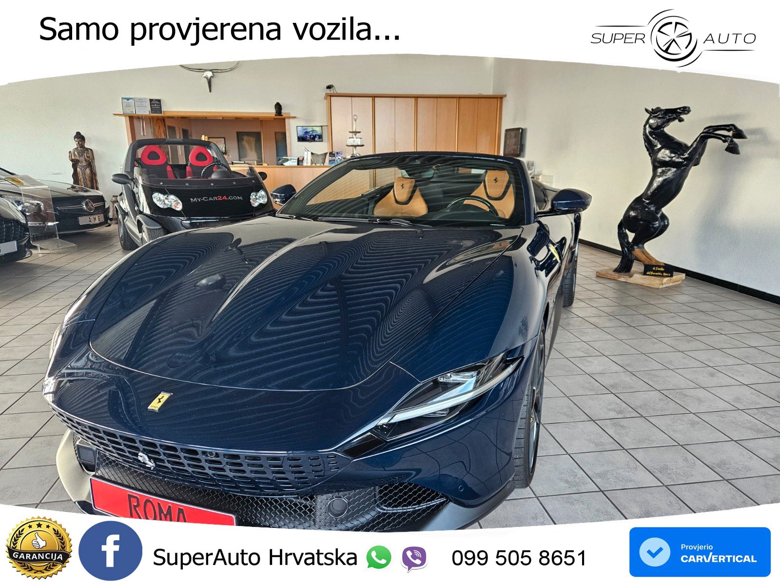 Ferrari Roma Spider 3.9 V8 (620 KS) F1 DCT