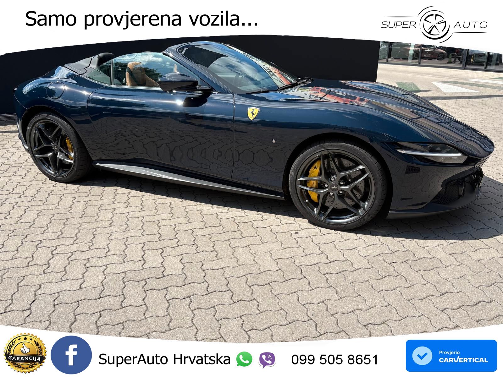 Ferrari Roma Spider 3.9 V8 (620 KS) F1 DCT