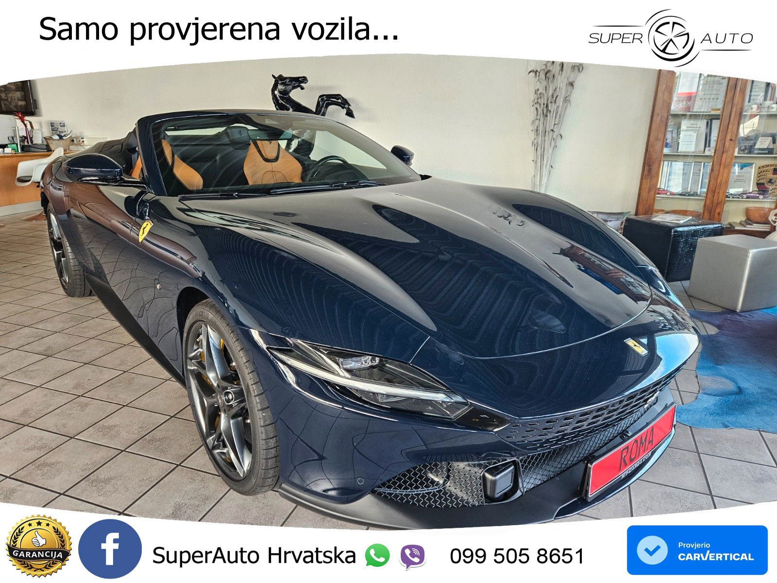 Ferrari Roma Spider 3.9 V8 (620 KS) F1 DCT