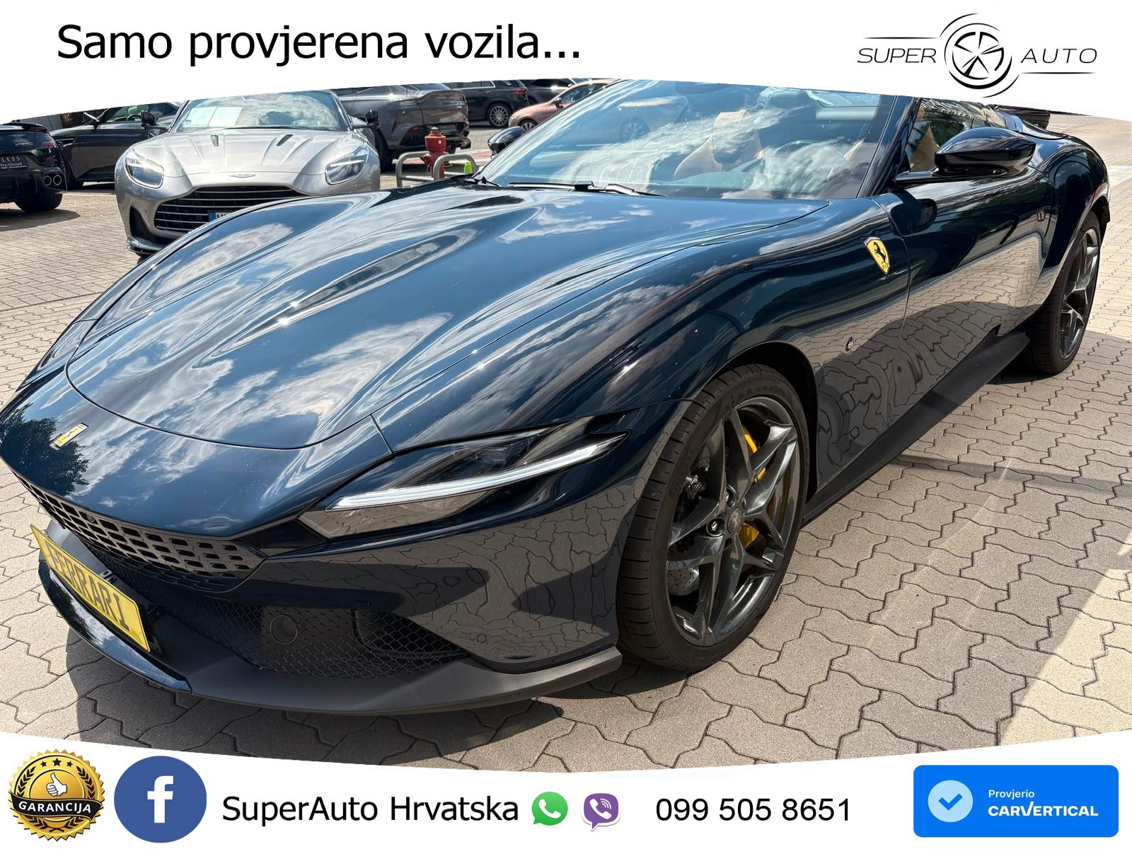 Ferrari Roma Spider 3.9 V8 (620 KS) F1 DCT