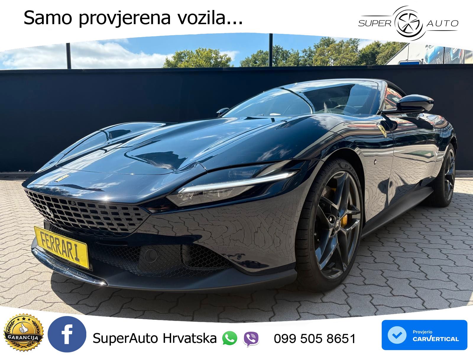 Ferrari Roma Spider 3.9 V8 (620 KS) F1 DCT