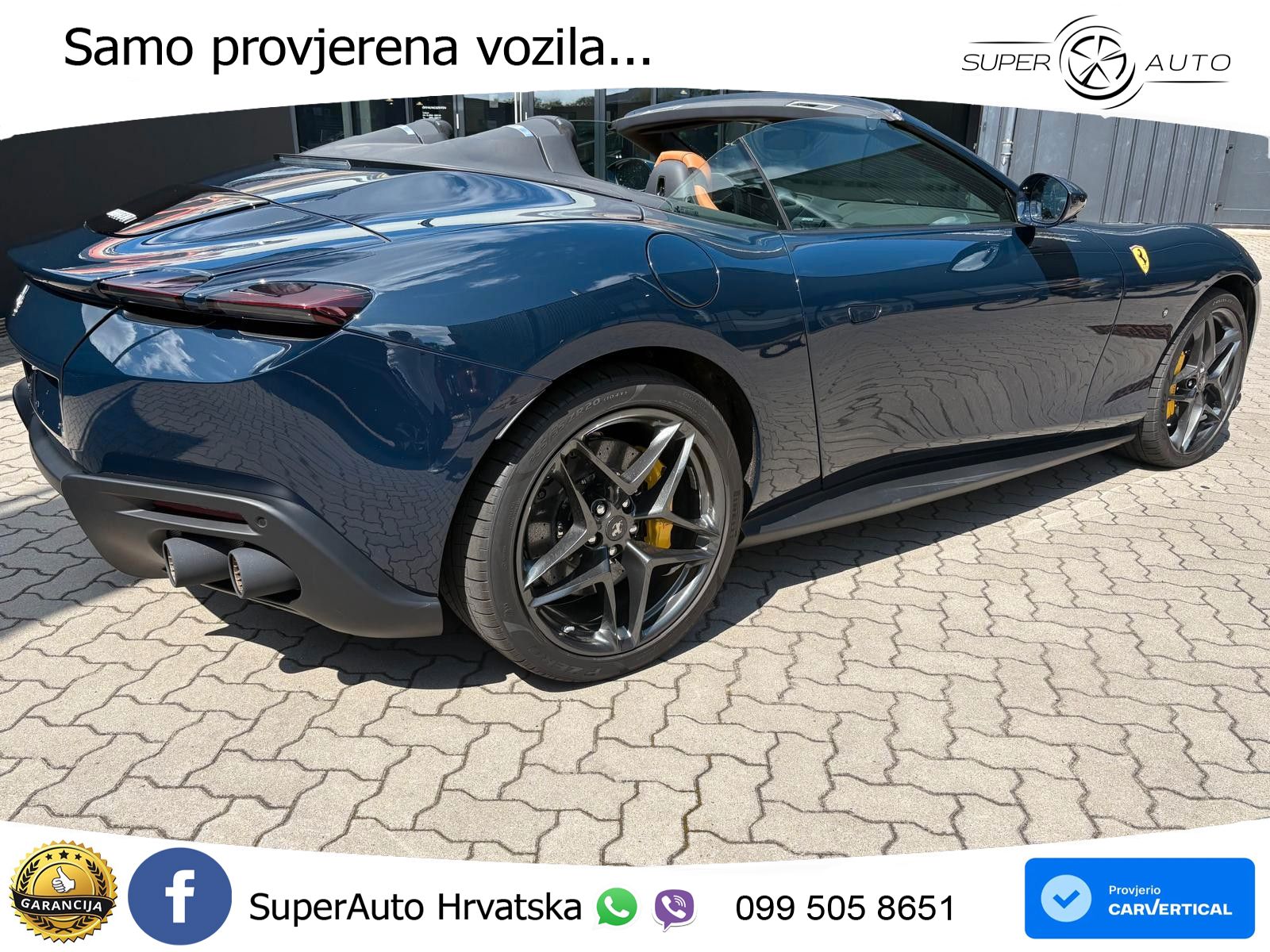 Ferrari Roma Spider 3.9 V8 (620 KS) F1 DCT