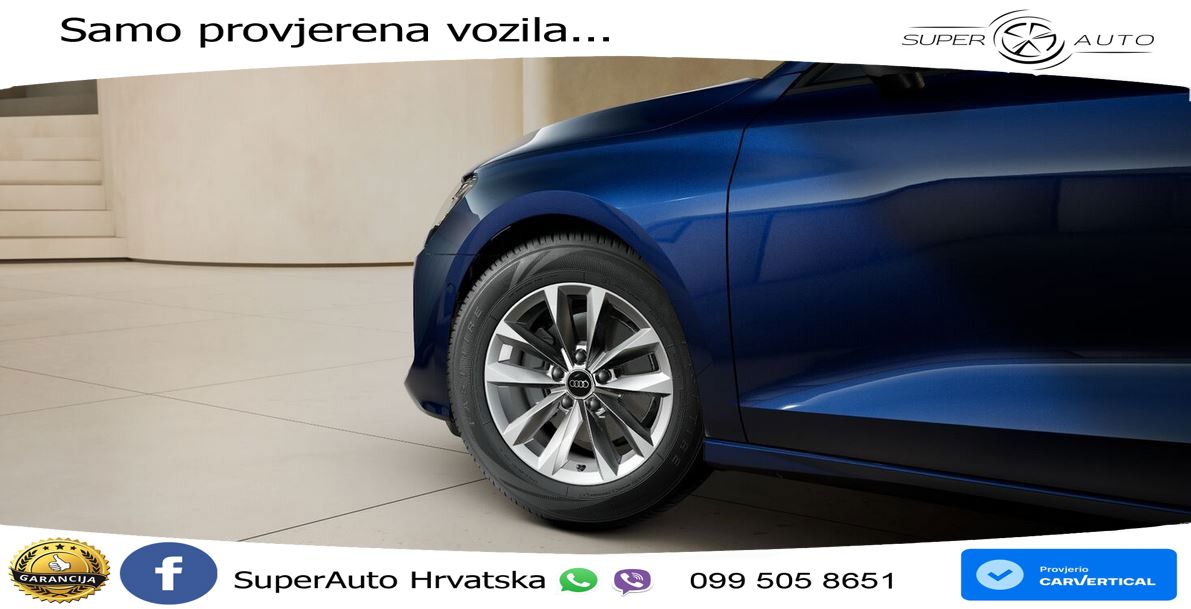 Audi A3 Sportback 30 TFSI (116 KS) Mild Hybrid S tronic LED+GR SJED+ACC