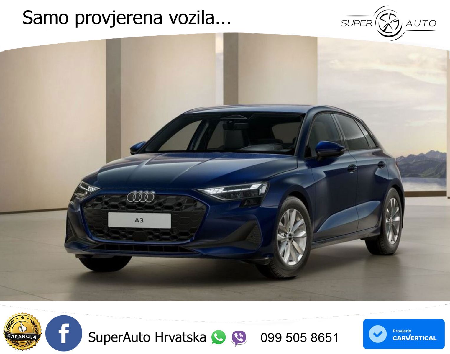 Audi A3 Sportback 30 TFSI (116 KS) Mild Hybrid S tronic LED+GR SJED+ACC