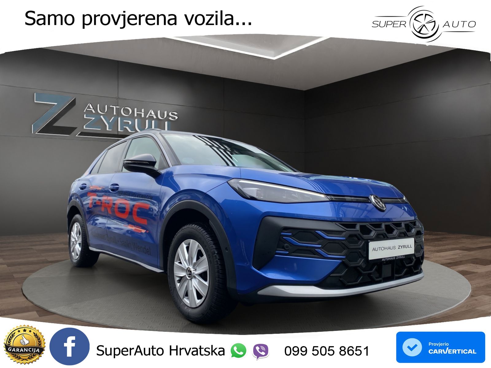 Volkswagen T-Roc II 1.5 eTSI (150 KS)  DSG LED+GR SJED+ACC