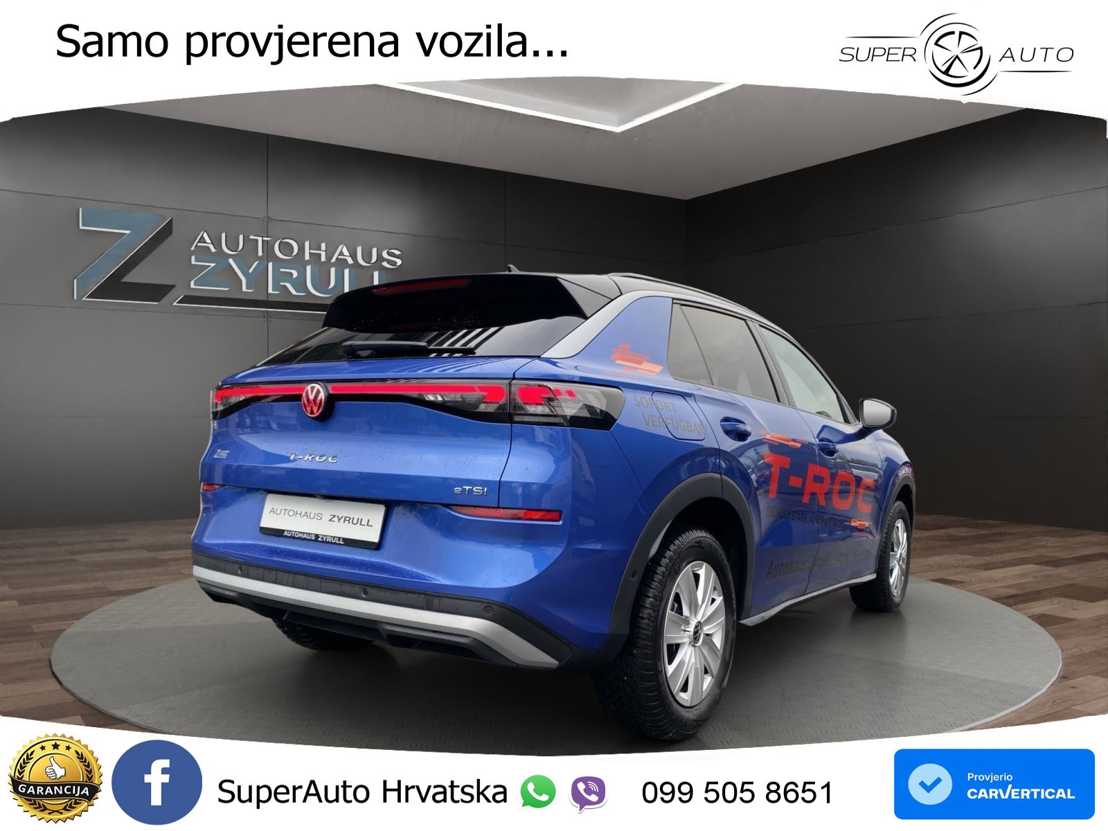 Volkswagen T-Roc II 1.5 eTSI (150 KS)  DSG LED+GR SJED+ACC