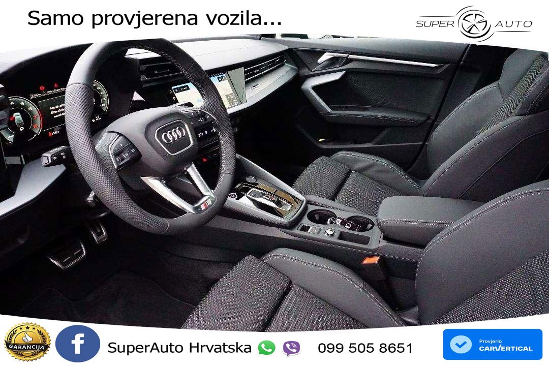 Audi A3 35 TFSI (150 KS) S tronic S line LED+GR SJED+ACC