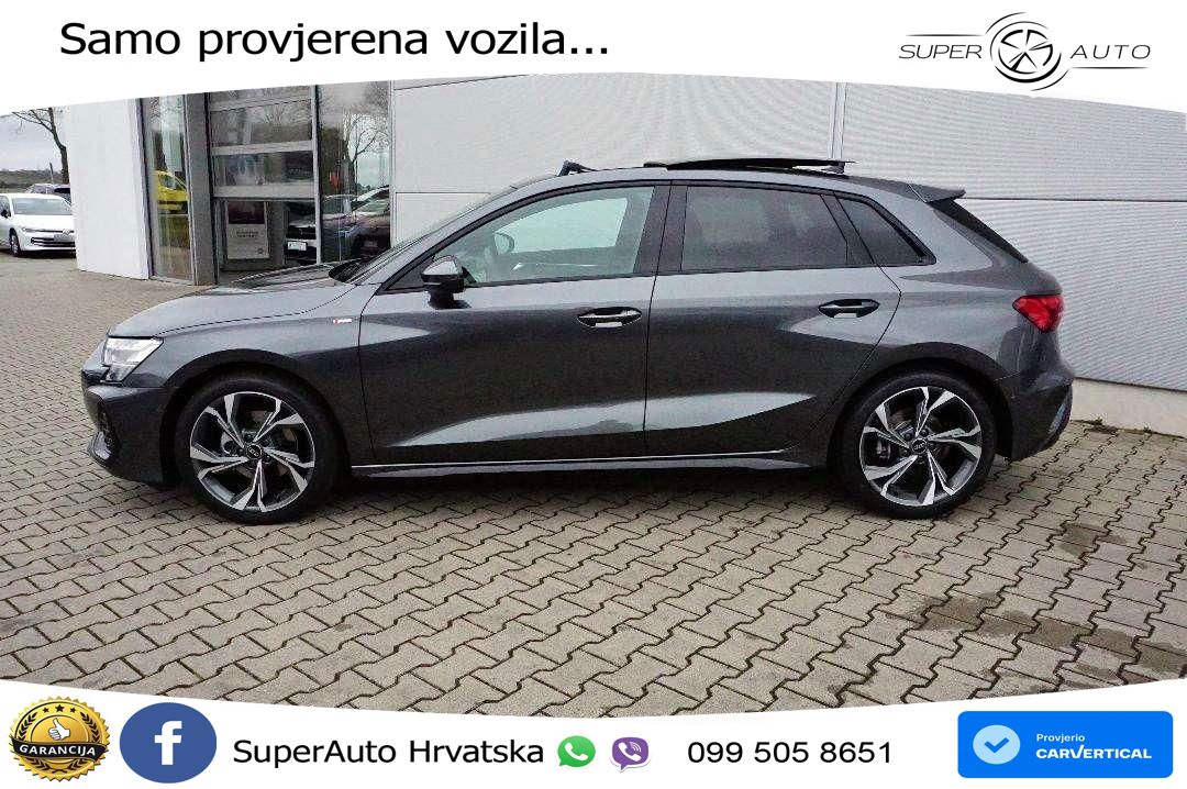 Audi A3 35 TFSI (150 KS) S tronic S line LED+GR SJED+ACC