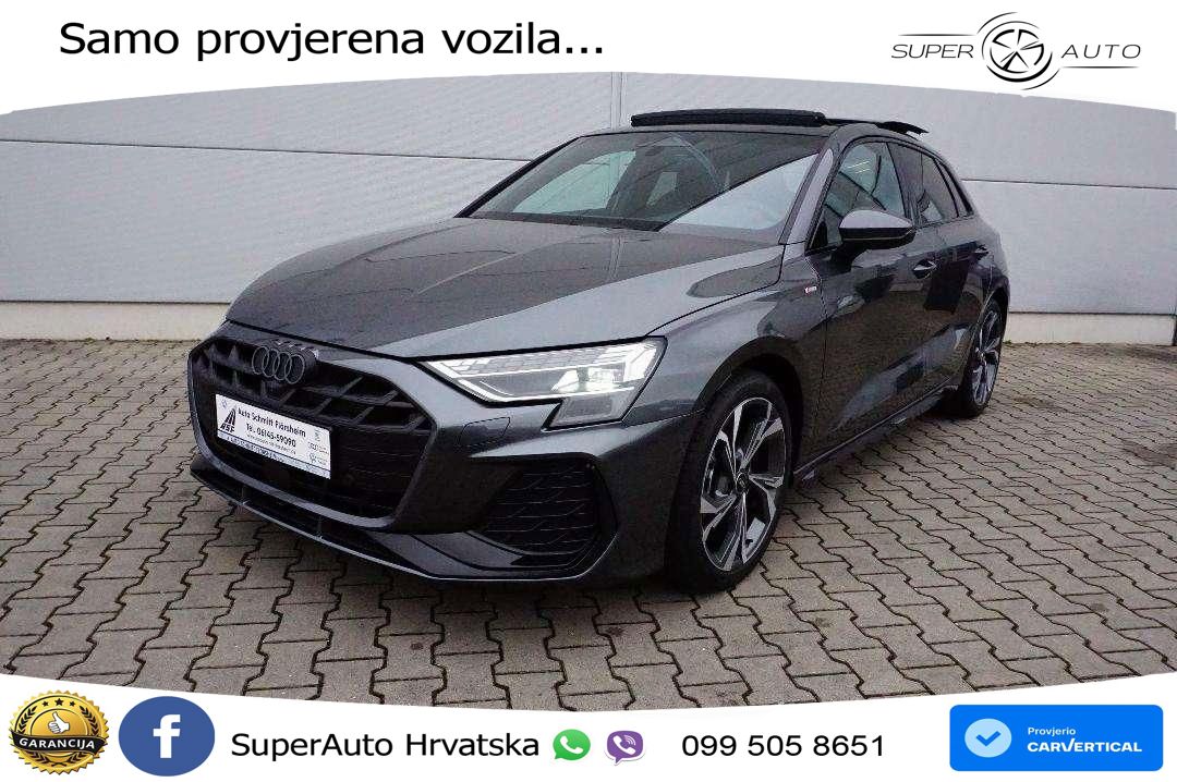 Audi A3 35 TFSI (150 KS) S tronic S line LED+GR SJED+ACC