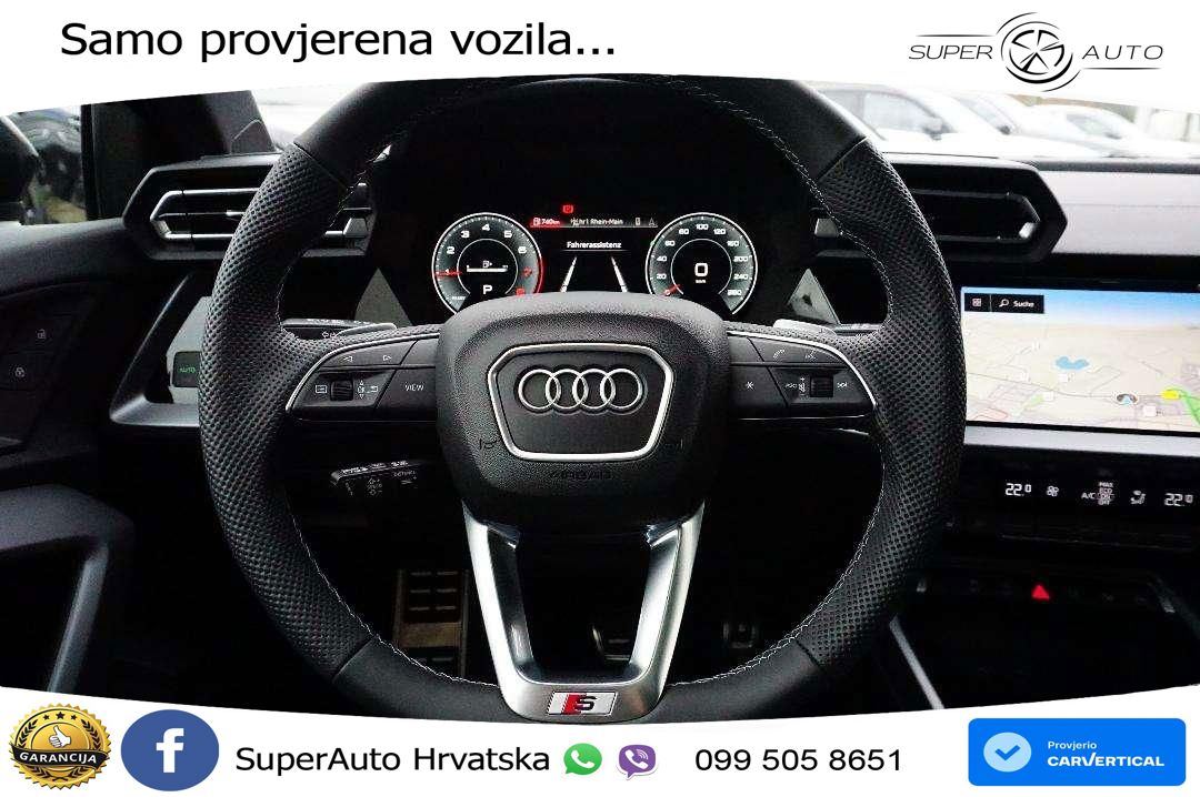 Audi A3 35 TFSI (150 KS) S tronic S line LED+GR SJED+ACC