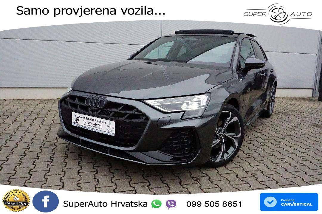 Audi A3 35 TFSI (150 KS) S tronic S line LED+GR SJED+ACC