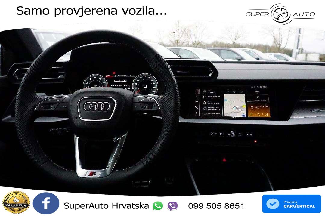Audi A3 35 TFSI (150 KS) S tronic S line LED+GR SJED+ACC