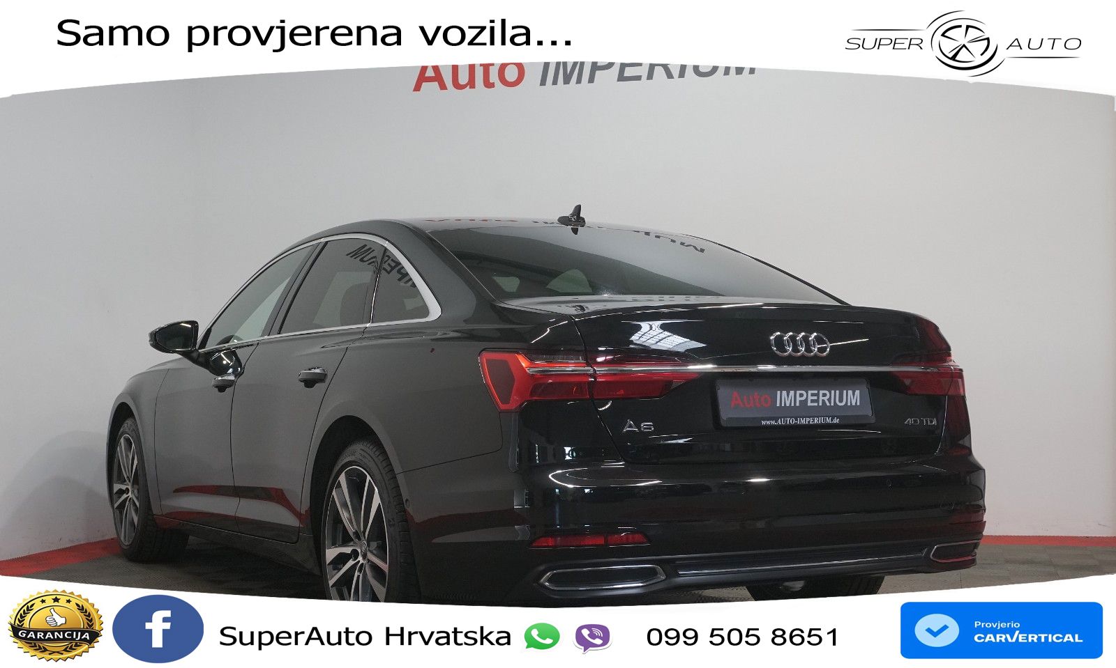 Audi A6 40 TDI (204 KS) S tronic LED+GR SJED+ACC