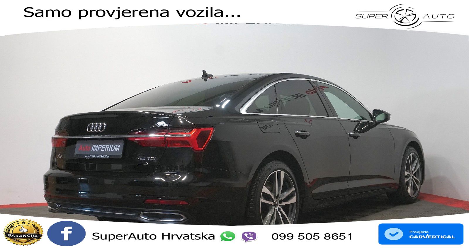 Audi A6 40 TDI (204 KS) S tronic LED+GR SJED+ACC
