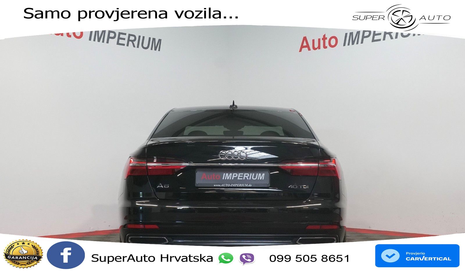 Audi A6 40 TDI (204 KS) S tronic LED+GR SJED+ACC
