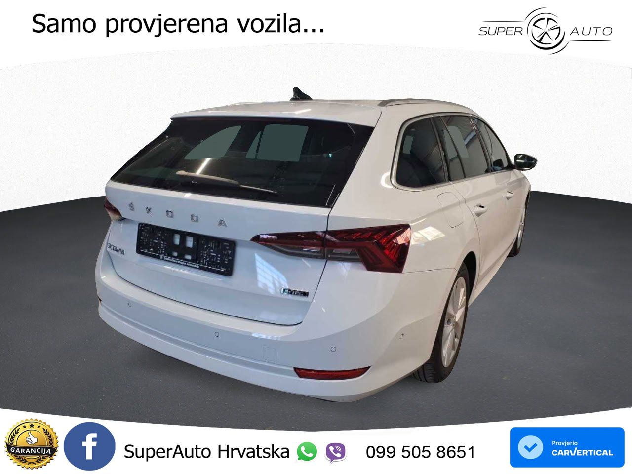 Škoda Octavia Combi 1.5 TSI EVO e-TEC (150 KS) DSG LED+GR SJED+ACC