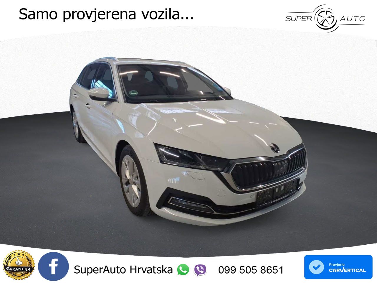 Škoda Octavia Combi 1.5 TSI EVO e-TEC (150 KS) DSG LED+GR SJED+ACC